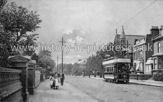 Romford Road, Forest Gate, London. c.1907